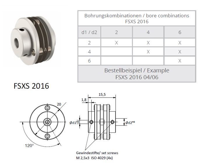 FSXS 2016 Veerschijfkoppeling